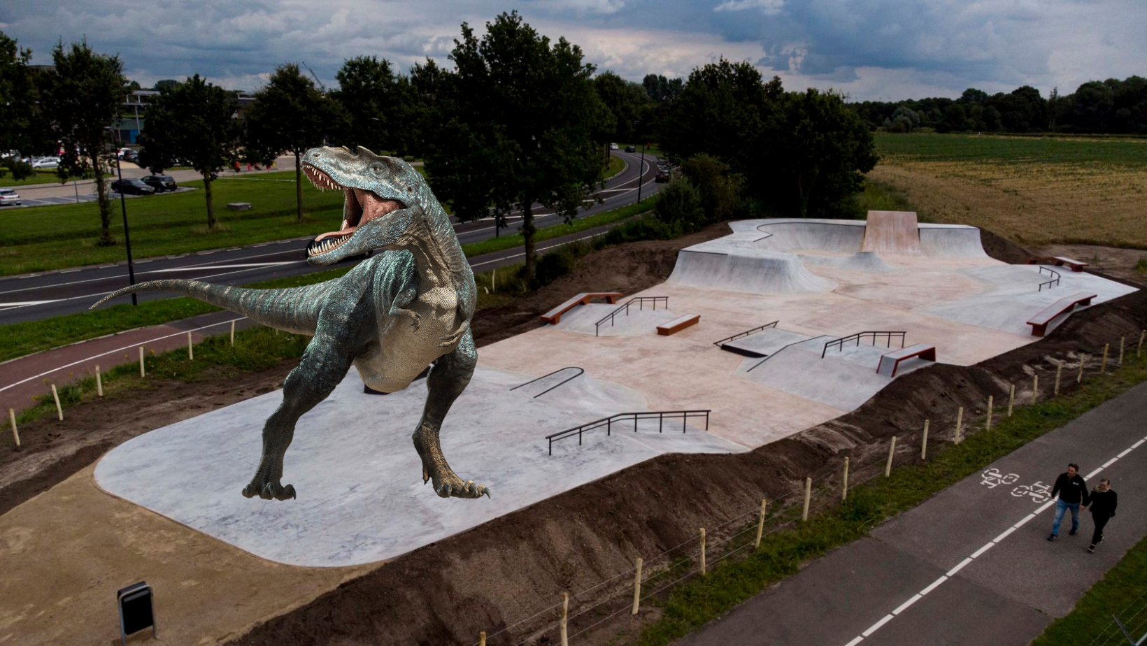 Find a dinosaur on our map and win a 50€ voucher.
